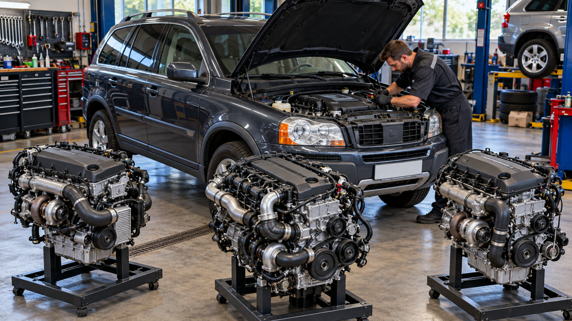 Volvo XC90 — порівняння двигунів D5, T6 та 2.4D